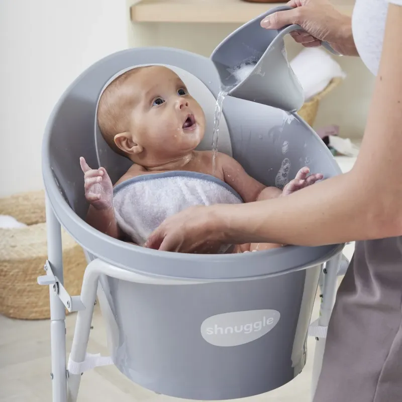 Bañera bebé Shnuggle Pebble Grey Bañera bebé Shnuggle Pebble Grey