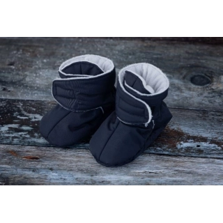 Botitas Voksi Solid Black 0-1 año