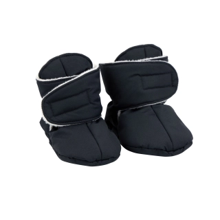 Botitas Voksi Solid Black 0-1 año 123