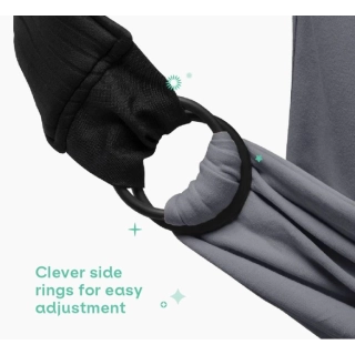 Fular portabebé Koala Cuddle Band 2 Dark Grey Fular portabebé Koala Cuddle Band 2 Dark Grey