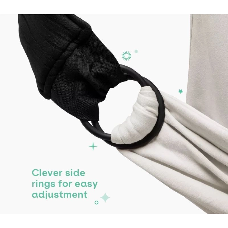 Fular portabebé Koala Cuddle Band 2 Light Grey