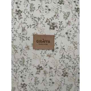 Saco capazo capucha Arthemisa pelo crema