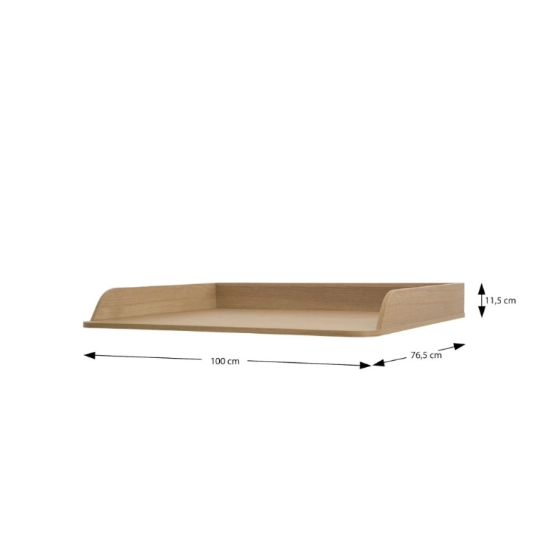 Bandeja cambiador para cómoda Nature Roble We Are Bitte | Pinpi Bandeja cambiador para cómoda Nature Roble We Are Bitte | Pinpi