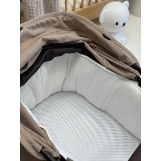 Funda para capazo Joolz AER2 Bambula blanca