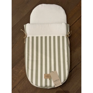 Saco para capazo Giorgia Verde bambula 123