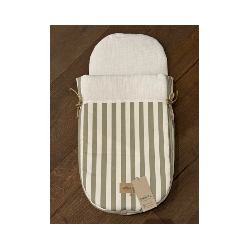 Saco para capazo Giorgia Verde bambula