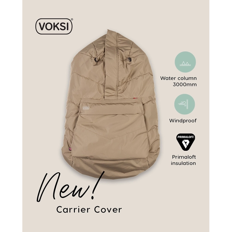 Cobertor/funda para portabebés Dark Sand Cobertor/funda para portabebés Dark Sand