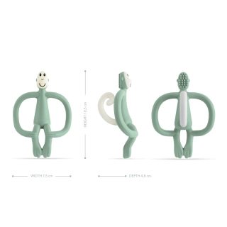 Mordedor Matchstick Monkey Light Verde Menta Mordedor Matchstick Monkey Light Verde Menta