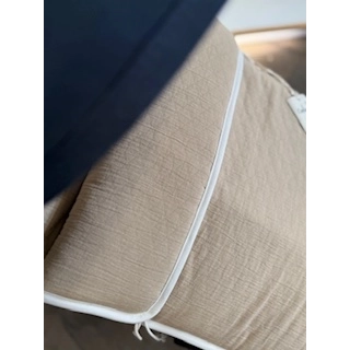 Saco silla Crepe Camel Saco silla Crepe Camel