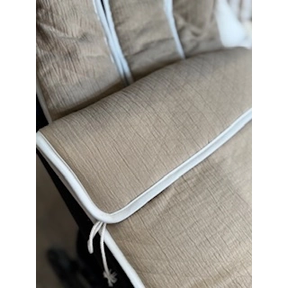 Saco silla Crepe Camel Saco silla Crepe Camel