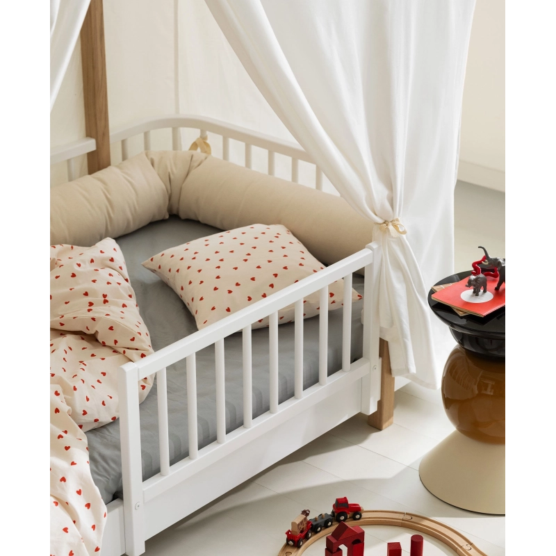 Cama de suelo Wood Original white/Oak Cama de suelo Wood Original white/Oak