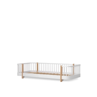 Cama de suelo Wood Original white/Oak Cama de suelo Wood Original white/Oak