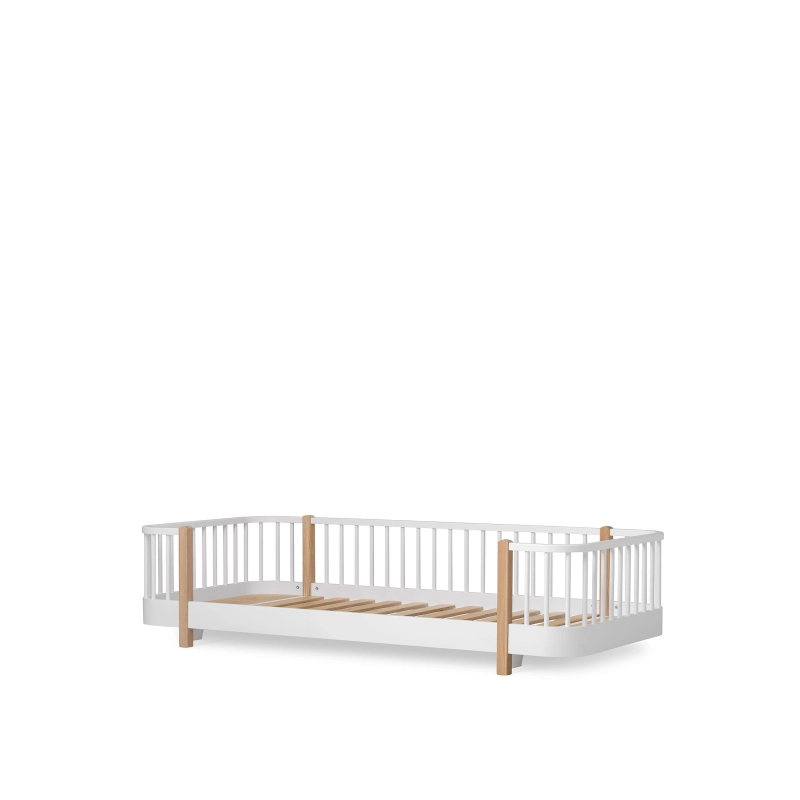 Cama de suelo Wood Original white/Oak Cama de suelo Wood Original white/Oak