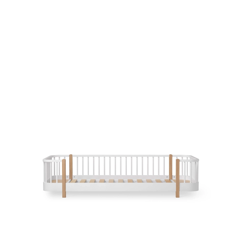 Cama de suelo Wood Original white/Oak Cama de suelo Wood Original white/Oak