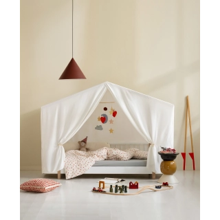 Cama casa de suelo Wood Original White/Oak Cama casa de suelo Wood Original White/Oak