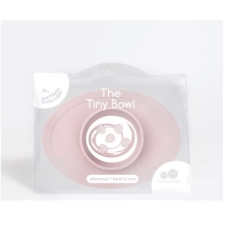 Bol de silicona aprendizaje para bebés Tiny Bowl EZPZ Rosa (+4 meses)