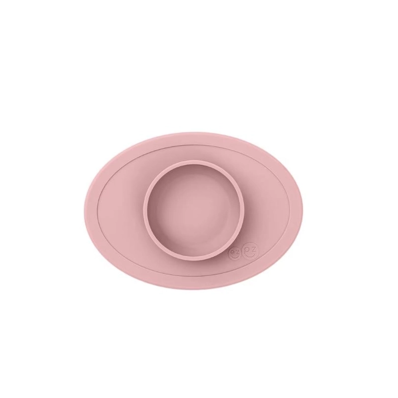 Bol de silicona aprendizaje para bebés Tiny Bowl EZPZ Rosa (+4 meses)