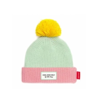 Gorro Hello Hossy Color Block Pastel +6 años 123