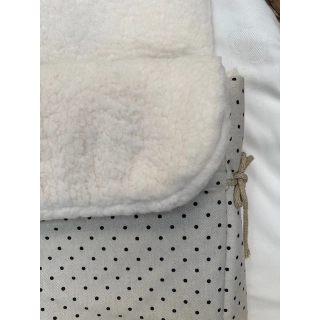 Saco para capazo Olivia interior borreguito