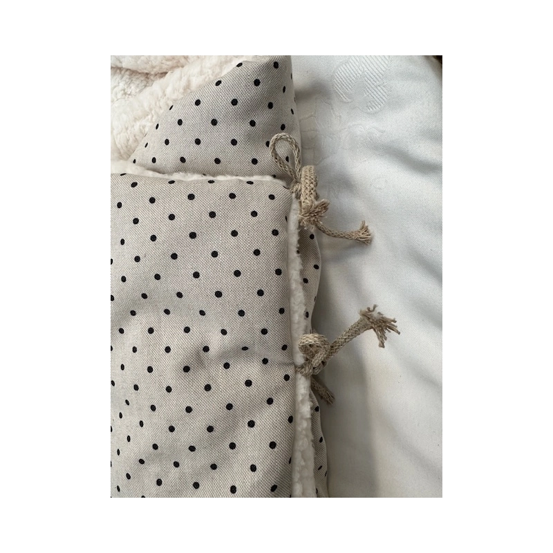 Saco para capazo capucha Olivia interior borreguito Saco para capazo capucha Olivia interior borreguito