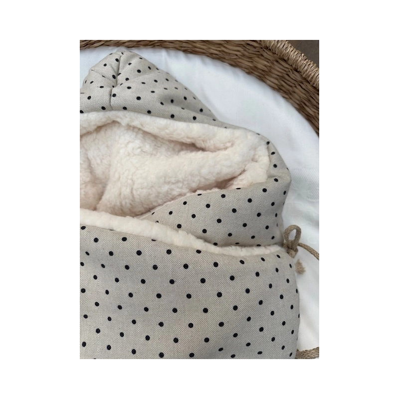 Saco para capazo capucha Olivia interior borreguito Saco para capazo capucha Olivia interior borreguito