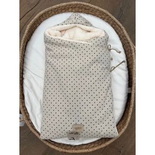 Saco para capazo capucha Olivia interior borreguito 123