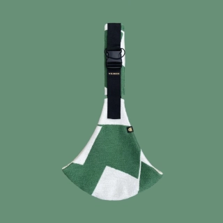 Portabebé Bandolera Wildride PREMIUM Graphic Green 123