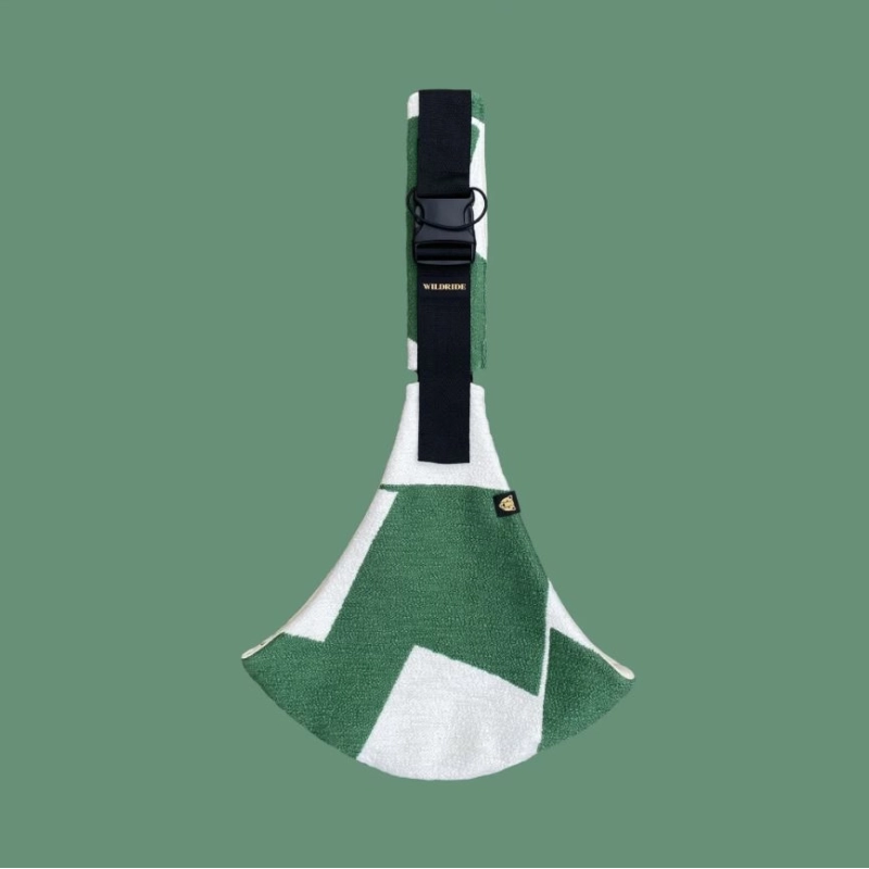 Portabebé Bandolera Wildride PREMIUM Graphic Green