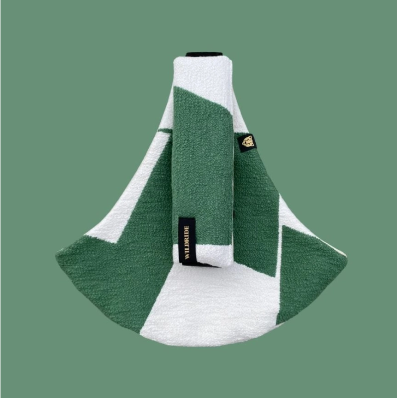 Portabebé Bandolera Wildride PREMIUM Graphic Green