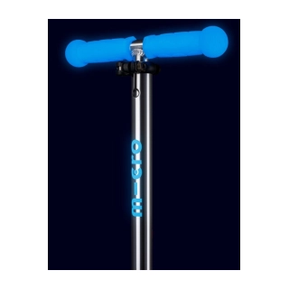 Patinete Mini-Micro DELUXE LED Glow Azul Artico Patinete Mini-Micro DELUXE LED Glow Azul Artico