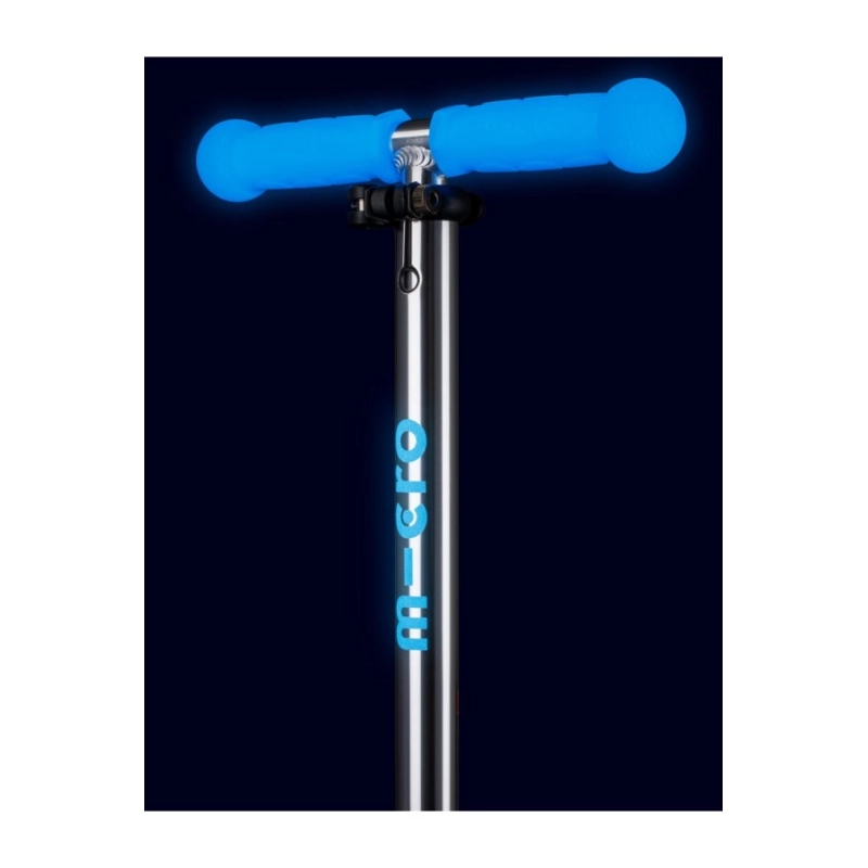 Patinete Mini-Micro DELUXE LED Glow Azul Artico Patinete Mini-Micro DELUXE LED Glow Azul Artico