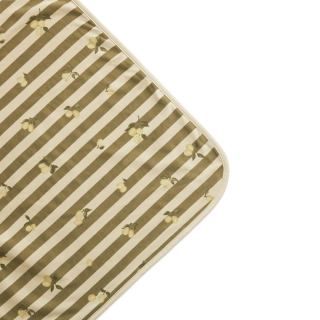 Mantita de algodón jersey Plum Stripes Mantita de algodón jersey Plum Stripes