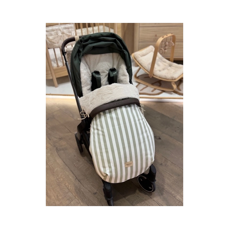 Saco para silla Giorgia Verde interior pelo Saco para silla Giorgia Verde interior pelo