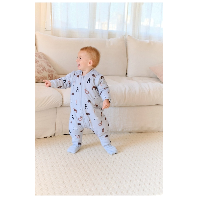 Saco de dormir invierno con mangas y calcetines Winter Animals