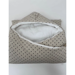 Saco capazo capucha Olivia bambula