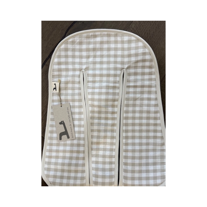 Colchoneta funda para silla JOOLZ AER² Petra Piedra