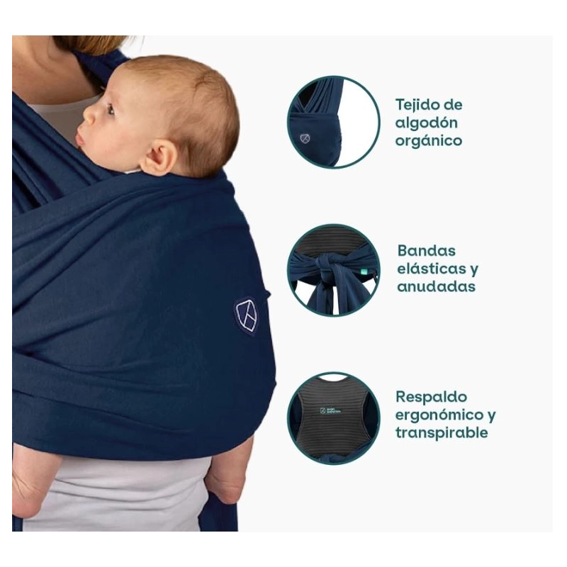 Fular portabebé Koala Cuddle Band 2 Dark Blue