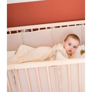 Saco de dormir bebé Entretiempo Vichy Sand Saco de dormir bebé Entretiempo Vichy Sand