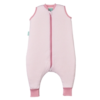 Saco de dormir con piernas TOG 1.0 entretiempo Vichy Pink | Pinpi 123