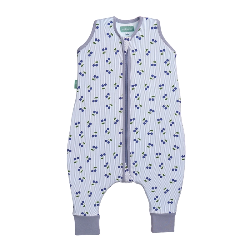 Saco de dormir con piernas de verano Cherries| Pinpi