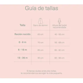 Saco de dormir bebé TOG 1.0 Poppy