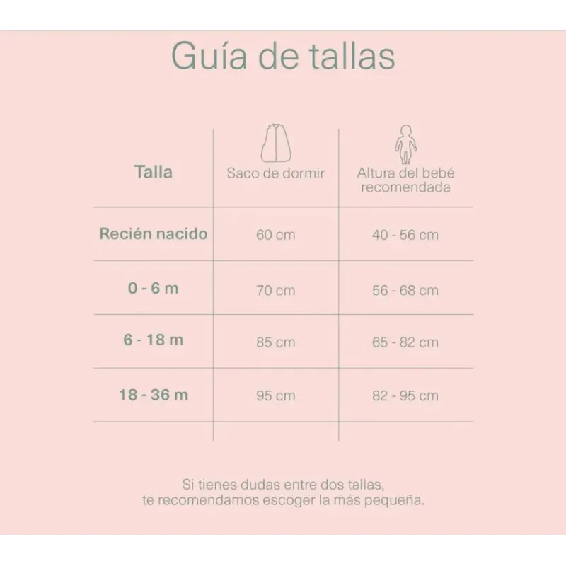 Saco de dormir bebé TOG 1.0 Poppy