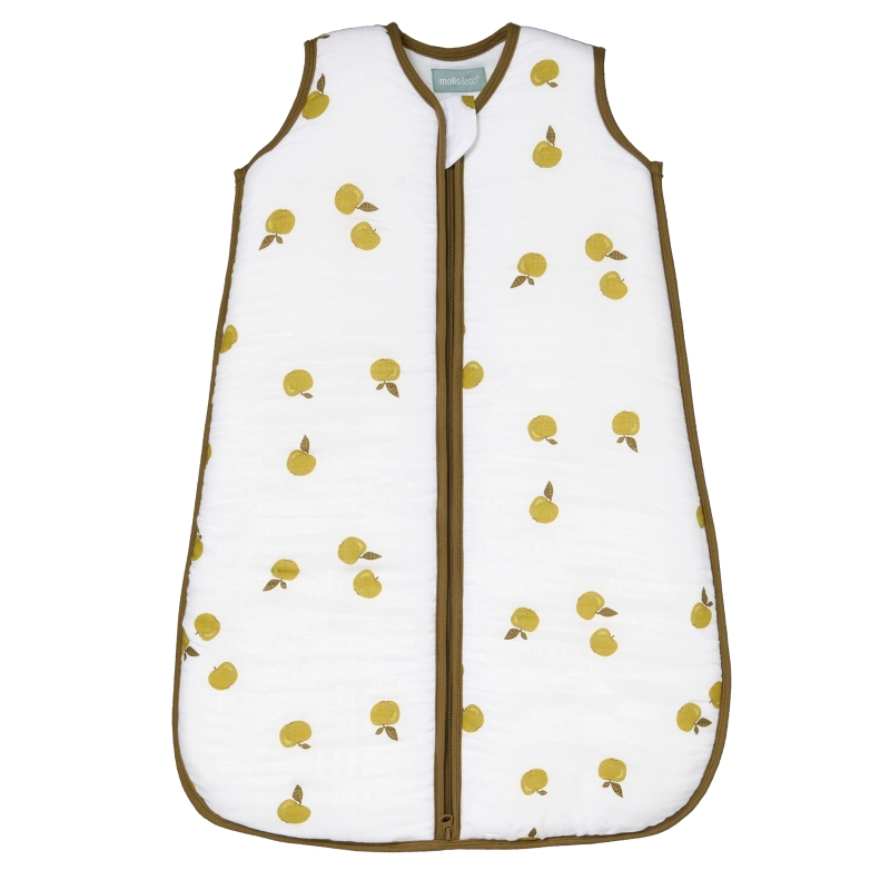 Saco de dormir bebé invierno muselina Apples