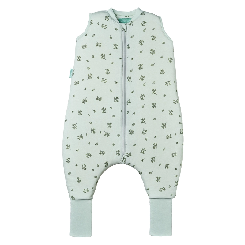 Saco de dormir con pies y calcetín Botany Green | Pinpi Saco de dormir con pies y calcetín Botany Green | Pinpi