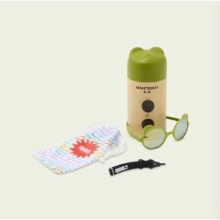 Gafas de sol irrompibles Ki et La Ourson Olive