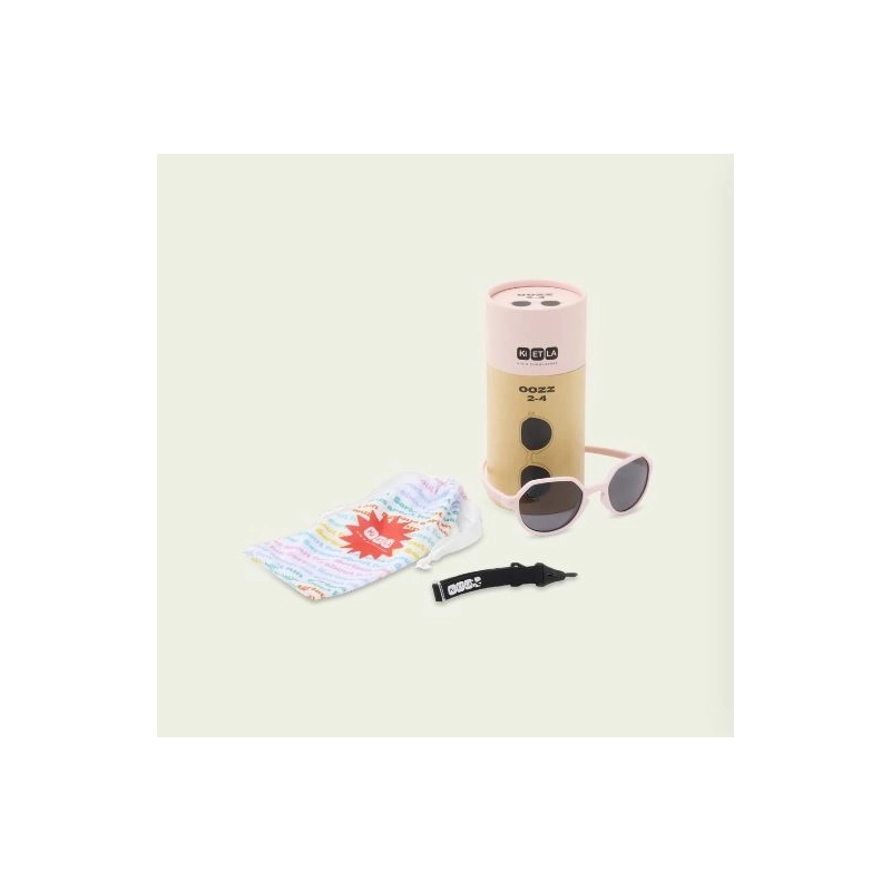 Gafas de sol irrompibles Ki et La Oozz Blush Pink Gafas de sol irrompibles Ki et La Oozz Blush Pink