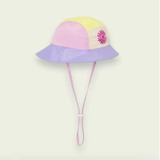 Sombrero Camper Fleur Yellow/Pink