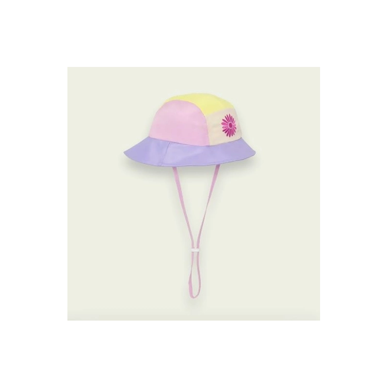Sombrero Camper Fleur Yellow/Pink