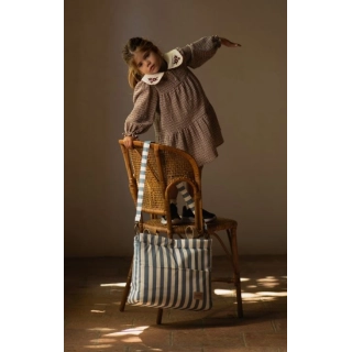 Bolsa Walk Giorgia azul La Giraffa Bianca e Blu