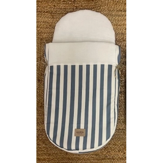 Saco para capazo bambula Giorgia Azul | Pinpi 123